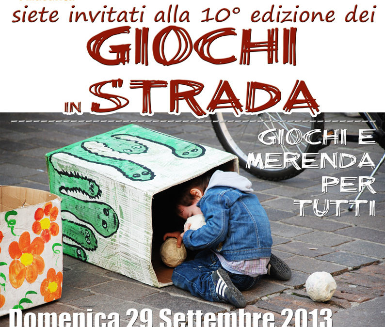 Associazione Genitori Villasanta: Giochi in Strada – 10° edizione