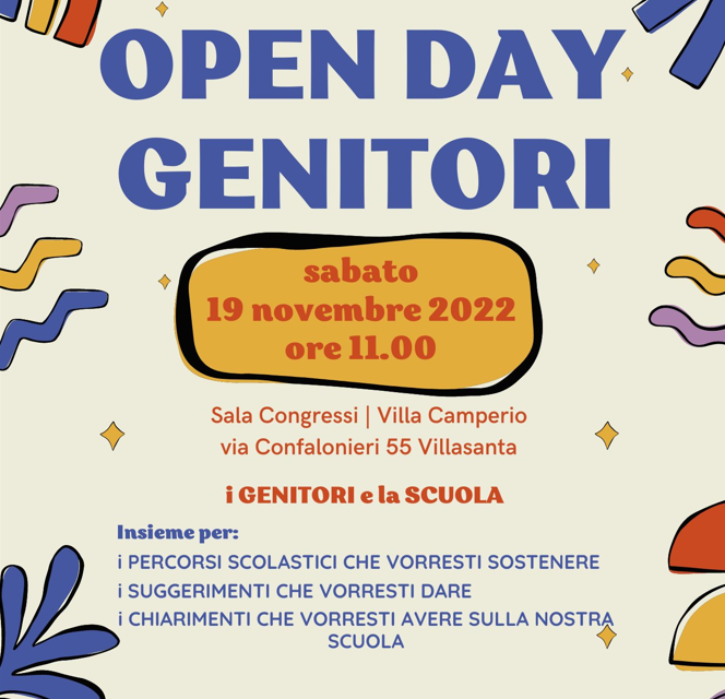 Open Day Genitori