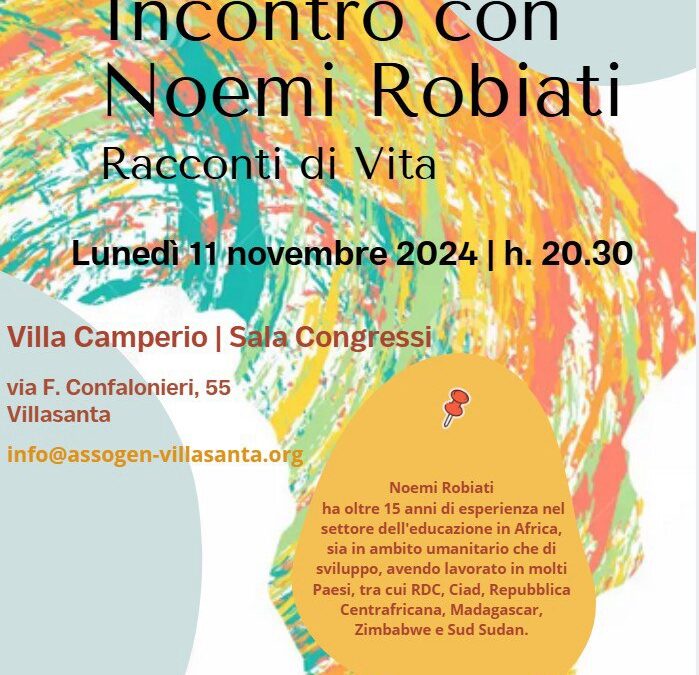 Racconti di Vita con Noemi Robiati